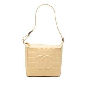 Chanel Chocolate Bar Cc Shoulder Bag #251341C12B